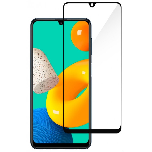 Захисне скло для смартфону 2E for Samsung Galaxy M32 (M325) 2.5D FCFG (1 Pack) Black Border (2E-G-M32-SMFCFG-BB)
