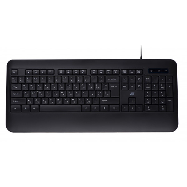 Клавіатура дротова 2E KS109 USB Black (2E-KS109UB)