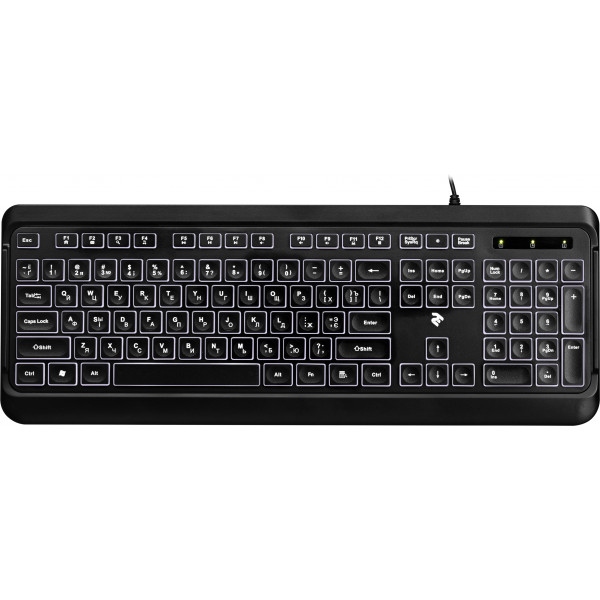 Клавіатура дротова 2E KS120 USB Black