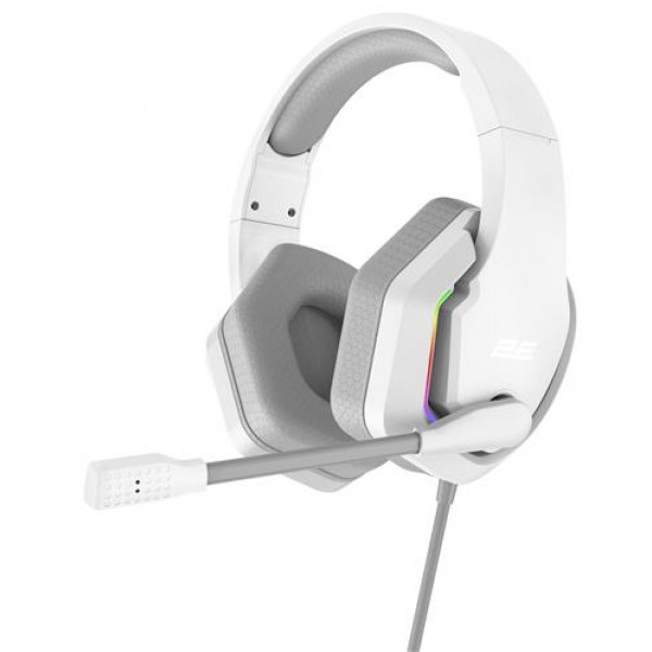 Гарнітура дротова ігрова 2E HG315 RGB USB 7.1 White (2E-HG315WT-7.1)