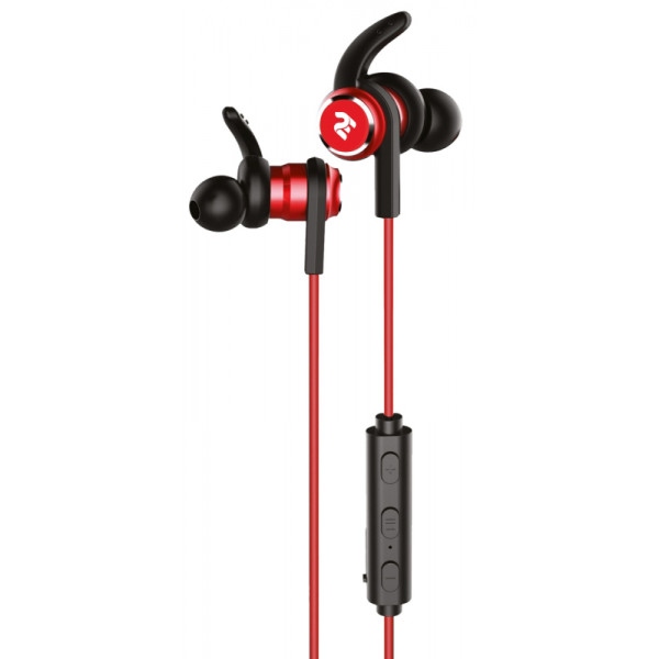 Навушники вкладиші бездротові 2E S9 WiSport In Ear Mic Red (2E-IES9WRD)