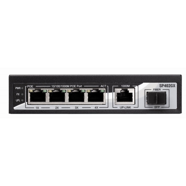 Коммутатор локальної мережі (Switch) 2E PowerLink SP402GX