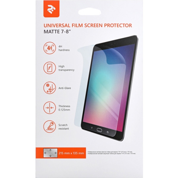 Захисна плівка для планшета 2E (2E-PUFLM-12/14.1) Matt 12-14.1" (350мм x 250мм)