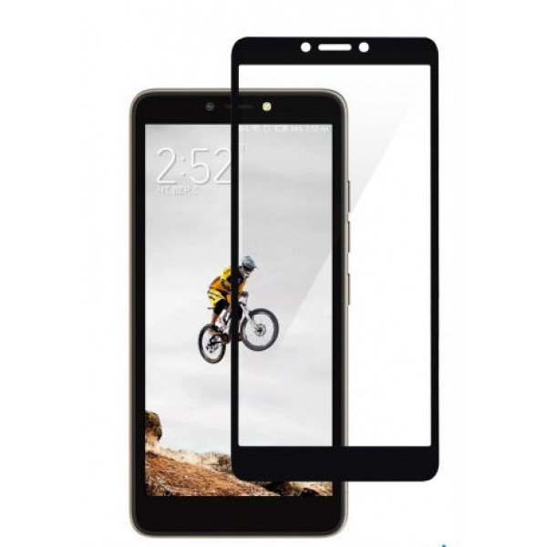 Захисне скло для смартфону 2E Basic for Tecno POP 2F (B1F) 2.5D FCFG Black Border (2E-TC-P2F-SMFCFG-BB)