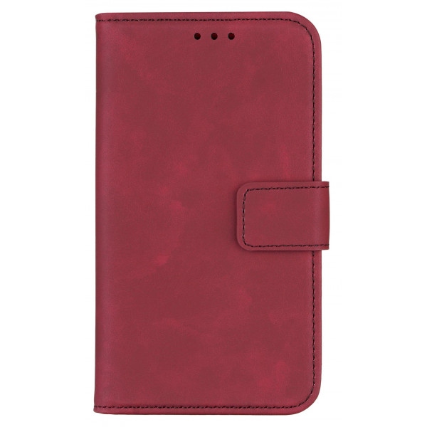 Чохол для смартфону 2E Basic 5.5-6 Eco Leather Сarmine red (2E-UNI-5.5-6-HDST-CRD)