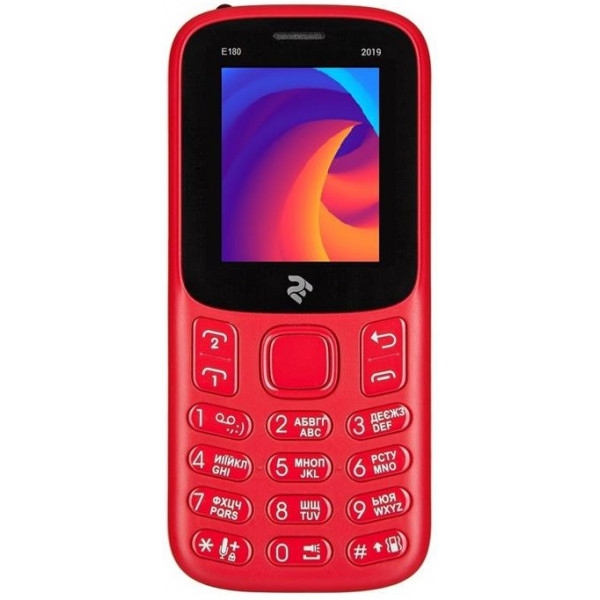 Мобільний телефон 2E E180 2019 Dual Sim Red