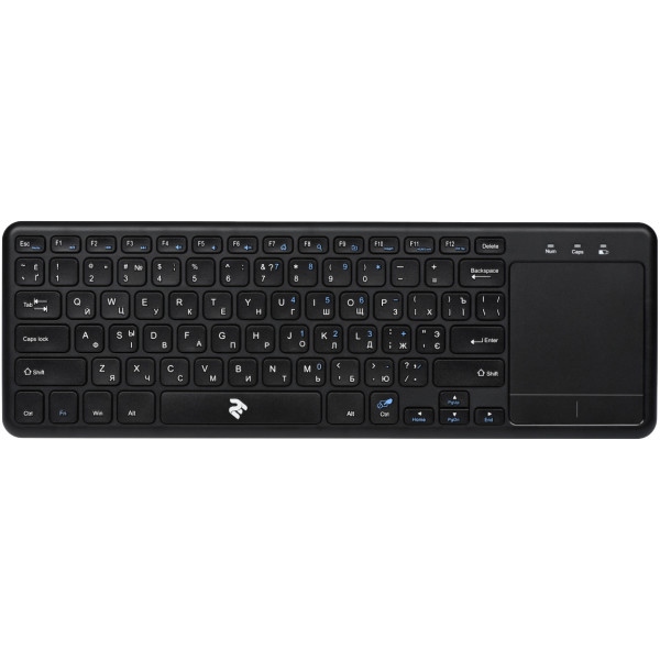 Клавіатура бездротова 2E KT100 WL Black (2E-KT100WB)