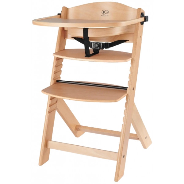 Стільчик для годування класичний Kinderkraft Enock Wood (KKKENOCNAT0000)