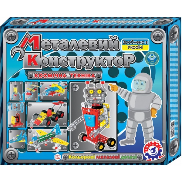 Металевий конструктор Technok Космічна техніка (2094)