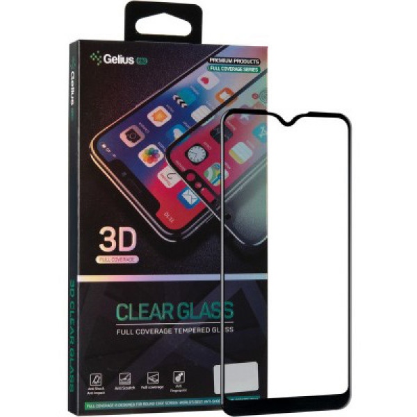 Захисне скло для смартфону Gelius Pro 3D for Samsung Galaxy A01 SM-A015 Black (2099900780387)