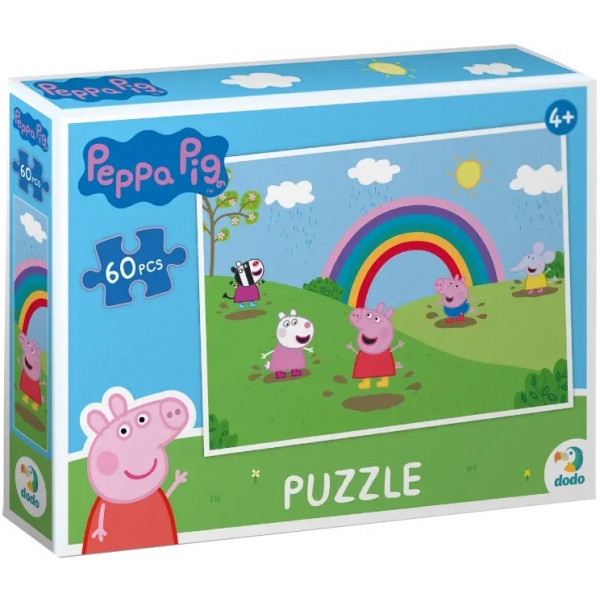 Пазли картонні (3-4 роки) Dodo Peppa Pig, 60 ел. (200330)