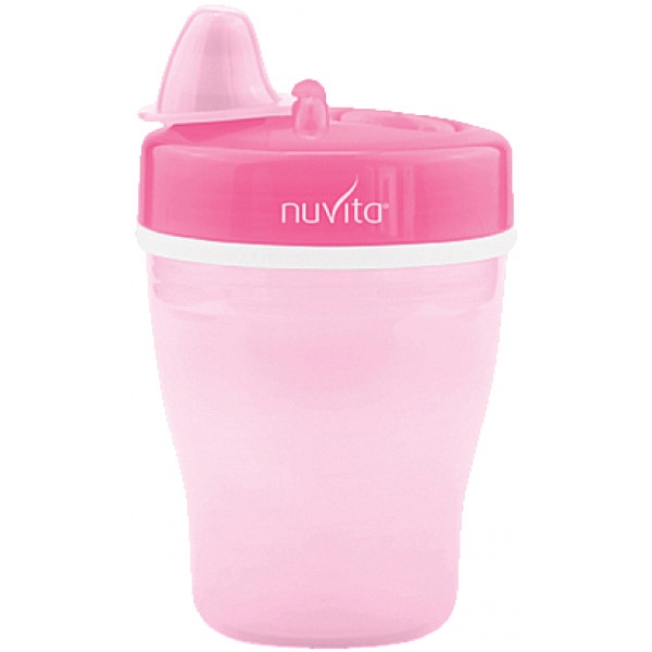 Поїльник-непроливайка дитячий Nuvita 12м + 200 мл Рожевий (NV1433Pink)
