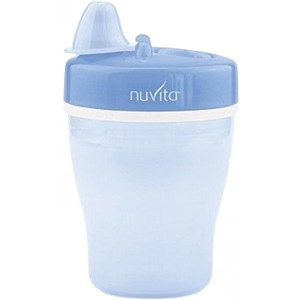 Поїльник-непроливайка дитячий Nuvita 12м + 200 мл Синій (NV1433Blue)