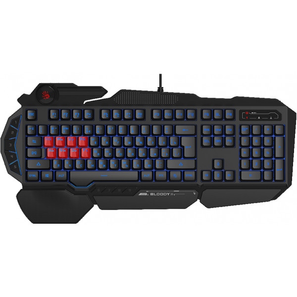 Клавіатура дротова ігрова Bloody B318  (Black)