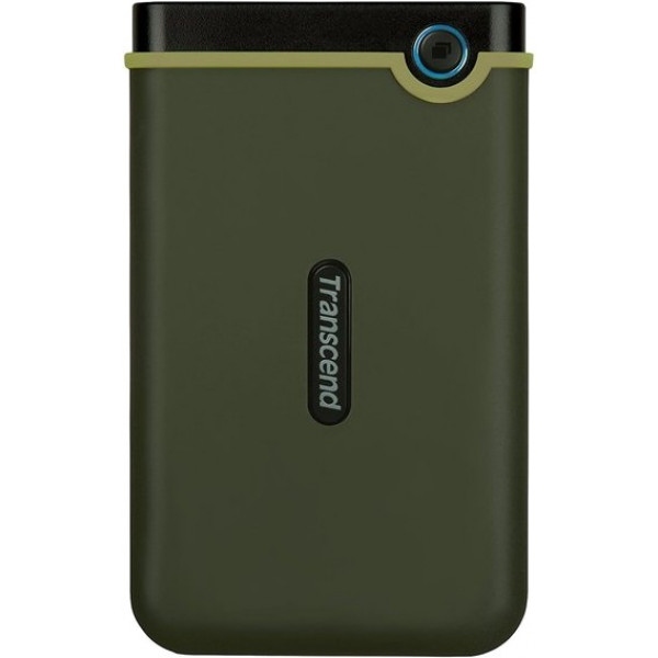 Жорсткий диск зовнішній Transcend StoreJet 2TB M3G USB 3.1 Military Green Slim (TS2TSJ25M3G)