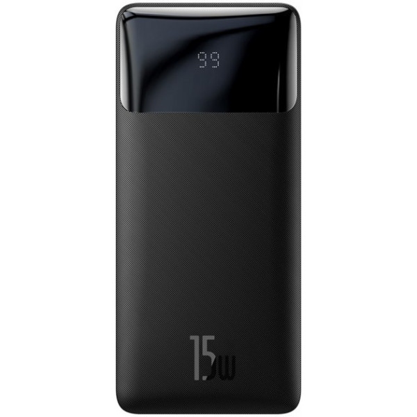 Батарея мобільна Baseus Bipow 10000mAh 15W Black (PPDML-I01)