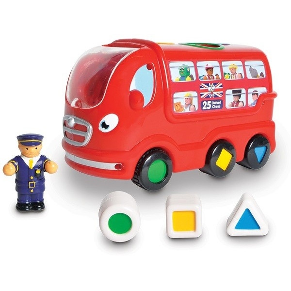 Інерційний ігровий транспорт для малюка Wow Toys London Bus Leo Автобус Лео (10720)