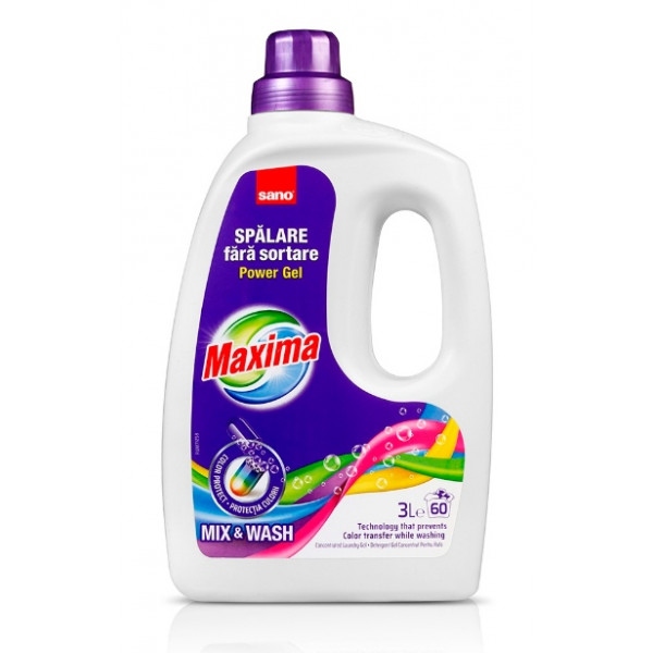 Гель для прання Sano Mix & Wash концентрований 3 л (7290107280570)