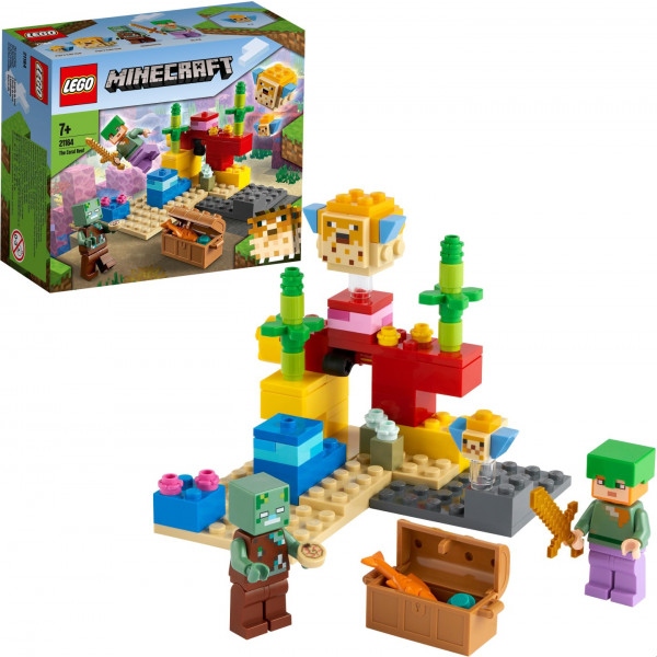 Конструктор LEGO Minecraft Кораловий риф (21164)
