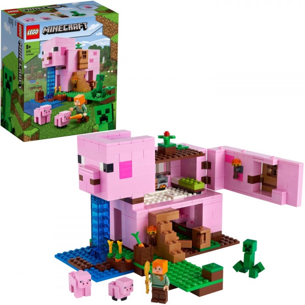 Конструктор LEGO Minecraft Будинок-свиня (21170)
