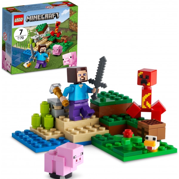 Конструктор LEGO Minecraft Пастка Кріпера (21177)