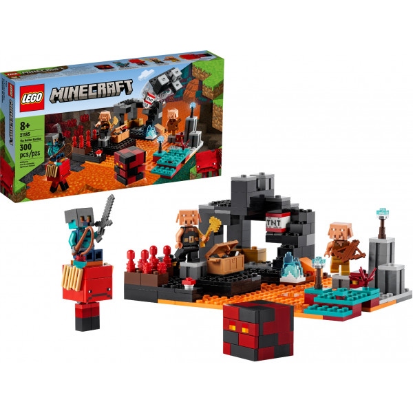 Конструктор LEGO Minecraft Бастіон підземного світу (21185)