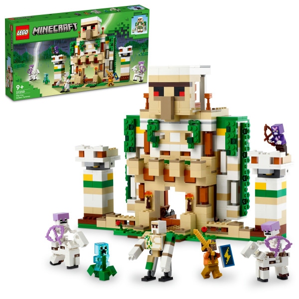 Конструктор LEGO Minecraft Фортеця «Залізний голем» (21250)