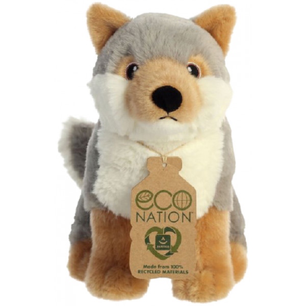 М'яка іграшка тварина Aurora ECO Вовк 24 см (200039G)