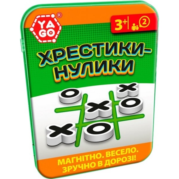 Настільна гра магнітна (3-4 роки) Yago Хрестики-нуліки (40110)