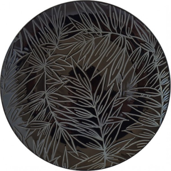 Тарілка обідня Astera Tropical Black 27 см (A0680-TB002)