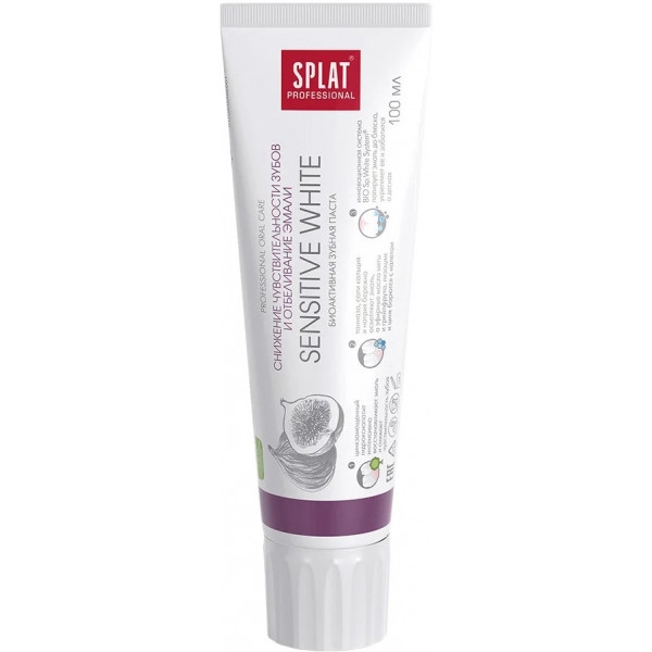 Зубна паста Splat Professional Sensitive White 100 мл (4603014008473)