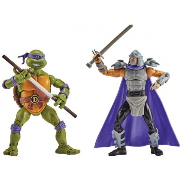 Колекційні фігурки набір TMNT Донателло проти Шредера (34 точки артикуляції, 15 cm) (81279)