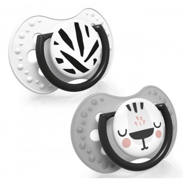 Симетрична пустушка Lovi Salt&Pepper силиконовая, 2 шт.  (22/879)