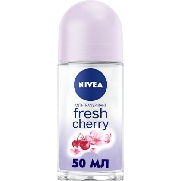 Дезодорант кульковий NIVEA антиперсп. Fresh Cherry 50мл