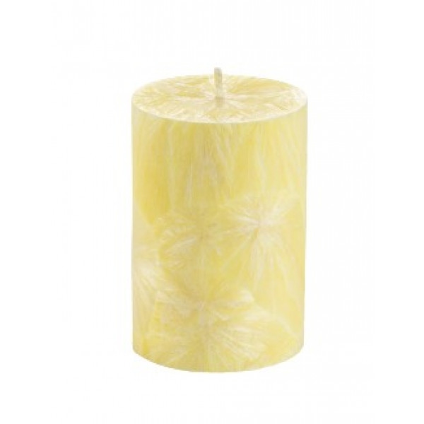 Свічка декоративна CandlesBio циліндр 70/100 мм Жовтий (WP03 70/100)