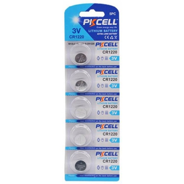 Батарейка PKCELL BL 5 шт. (PC/CR1220/21797)