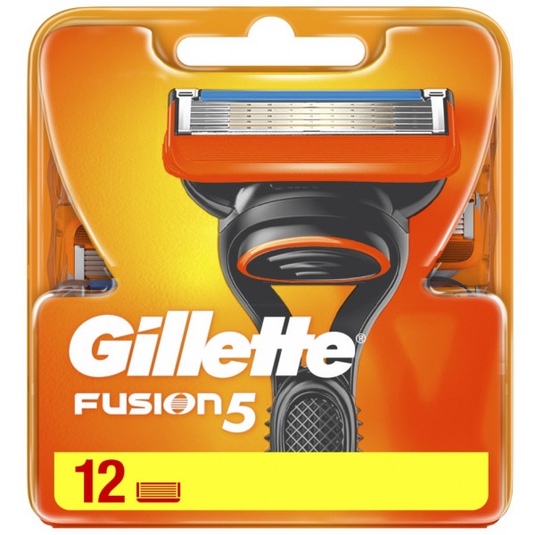 Картридж для станка чоловічого Gillette Fusion 12 шт. (7702018441075)