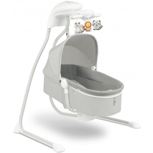 Заколисувальний центр Lionelo Henny Grey Dove