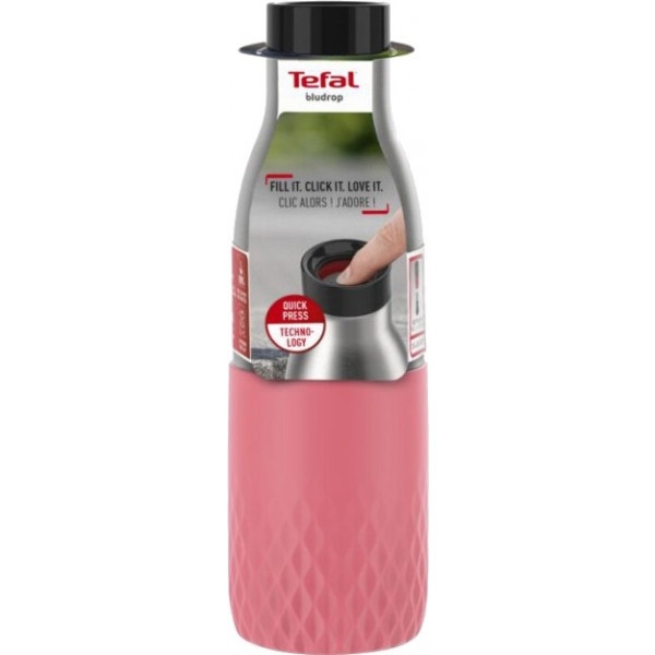Термопляшка Tefal Bludrop Pink 0.5 л (N3110810)
