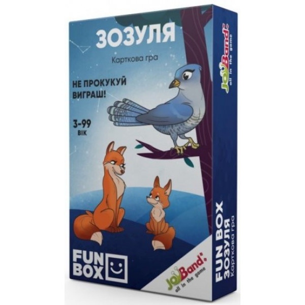 Настільна гра карткова (3-4 роки) JoyBand-Bontoy FunBox Зозуля (FB0001)