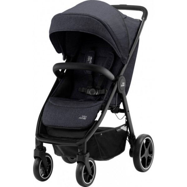 Коляска прогулянкова Britax-Romer B-Agile R Black Shadow/Black (2000032871)