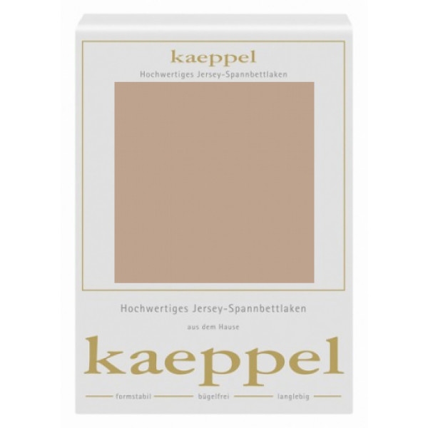 Простирадло односпальне Kaeppel на резинці 342 коричневий 90-100х200 (1671-E42)
