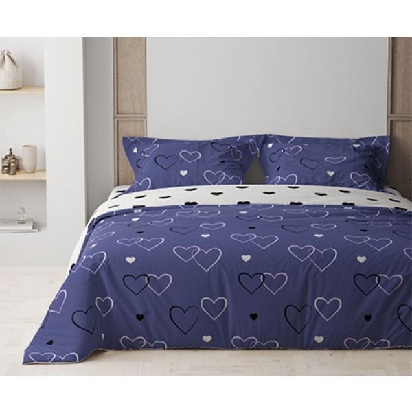 Комплект постільної білизни ТЕП Navy Blue Love 31 (2-00881_24495)