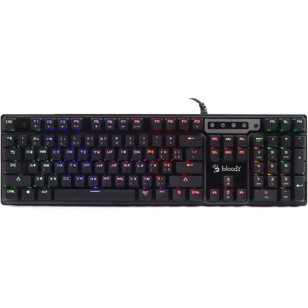 Клавіатура дротова ігрова Bloody B750N  (Black)