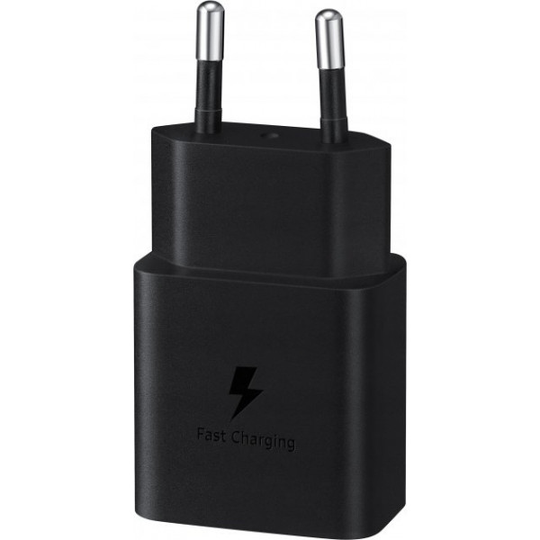 Мережевий зарядний пристрій Samsung 15W Power Adapter w/o Cable Black (EP-T1510NBEGRU)