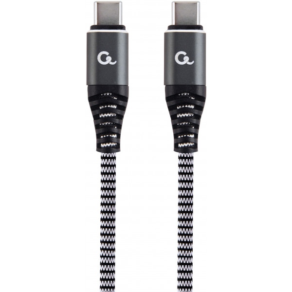 Кабель синхронізації даних Cablexpert USB 2.0 Power Delivery 100W Type-C - Type-C (CC-USB2B-CMCM100-1.5M)