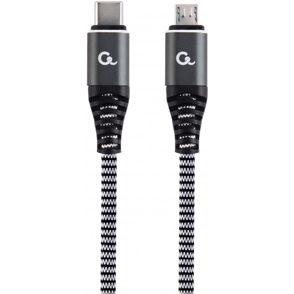 Кабель синхронізації даних Cablexpert USB 2.0 MicroUSB - Type-C (CC-USB2B-CMMBM-1.5M)
