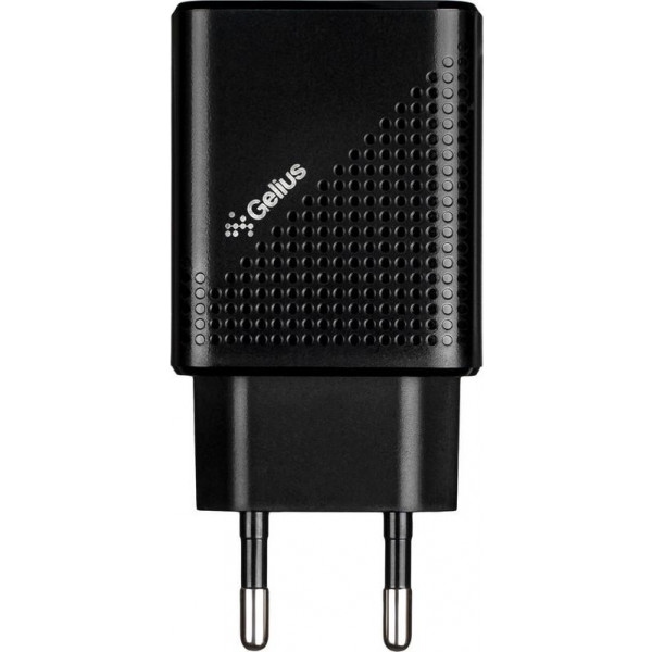 Мережевий зарядний пристрій Gelius Pro Vogue GP-HC011 2USB 2.4A Black