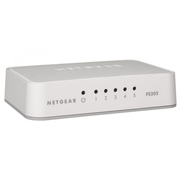 Коммутатор локальної мережі (Switch) Netgear GS205 5xGE