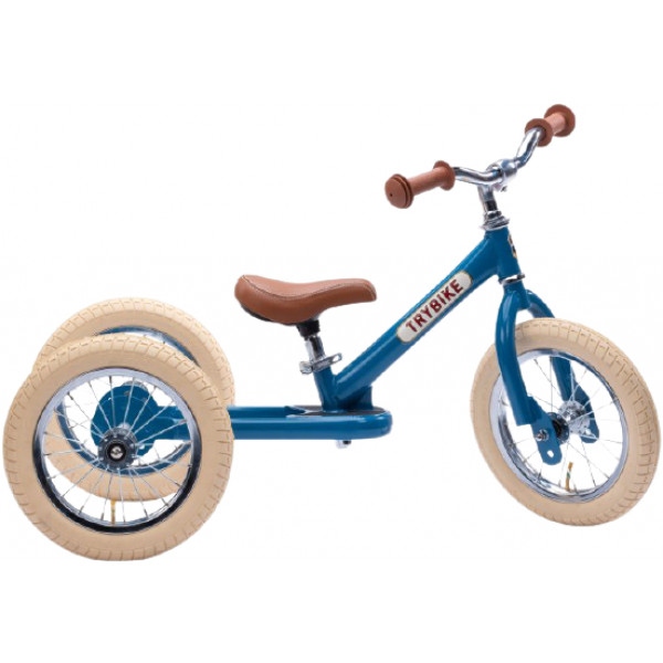 Біговел Trybike Blue (TBS-2-BLU-VIN+TBS-100-TKV)